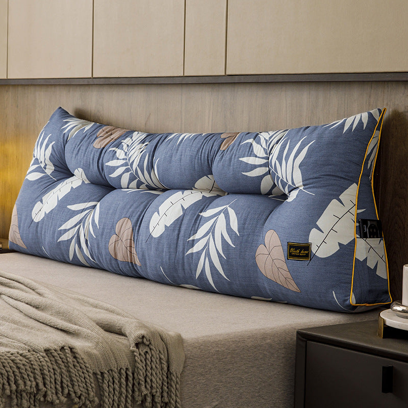 Bedside Backrest Pillow Soft Bag Triangle Cushion Pillow