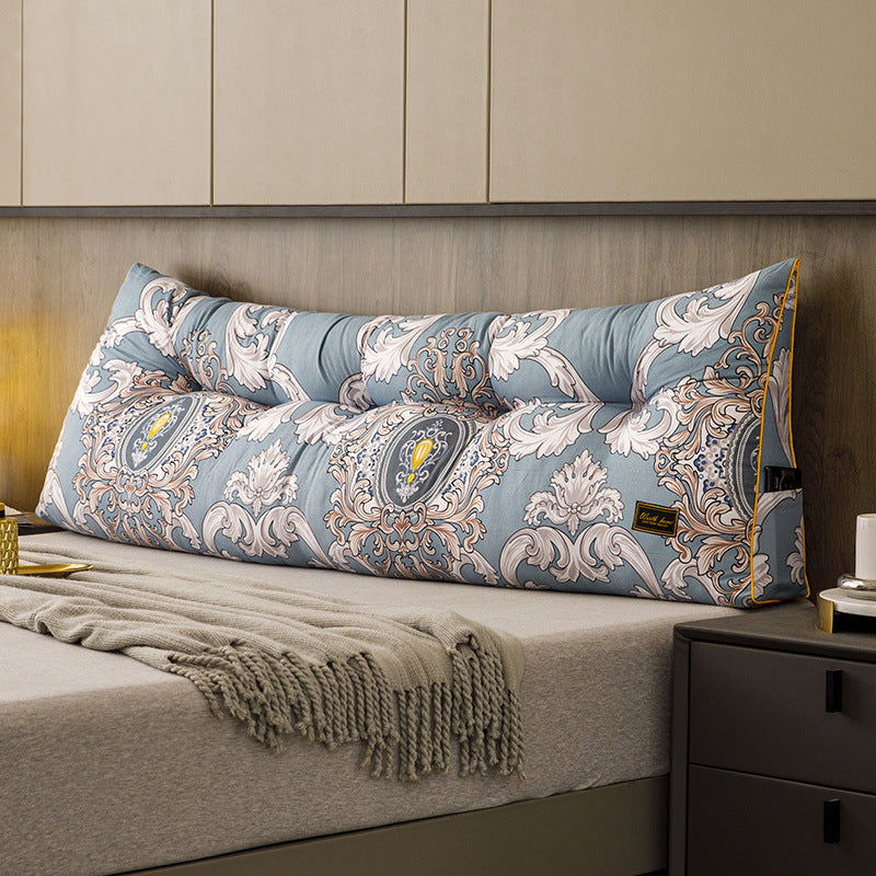 Bedside Backrest Pillow Soft Bag Triangle Cushion Pillow