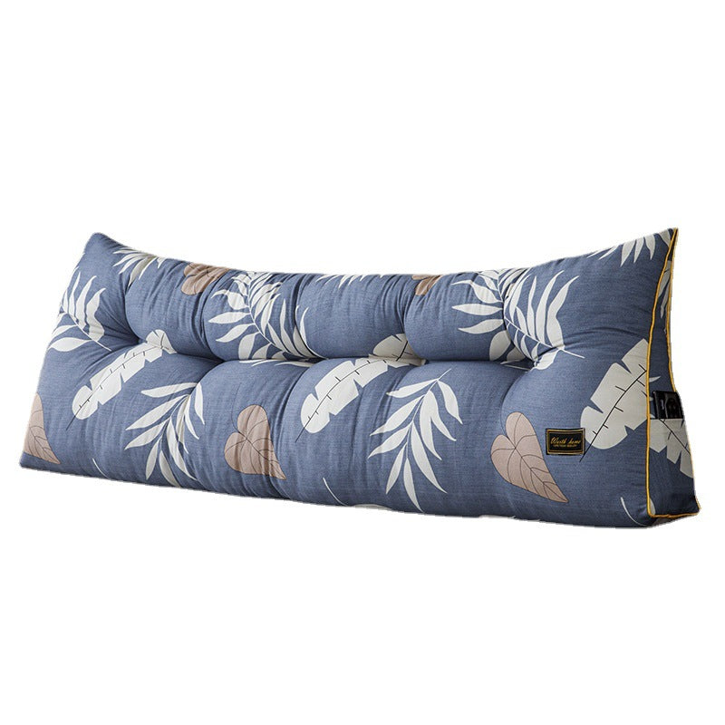 Bedside Backrest Pillow Soft Bag Triangle Cushion Pillow