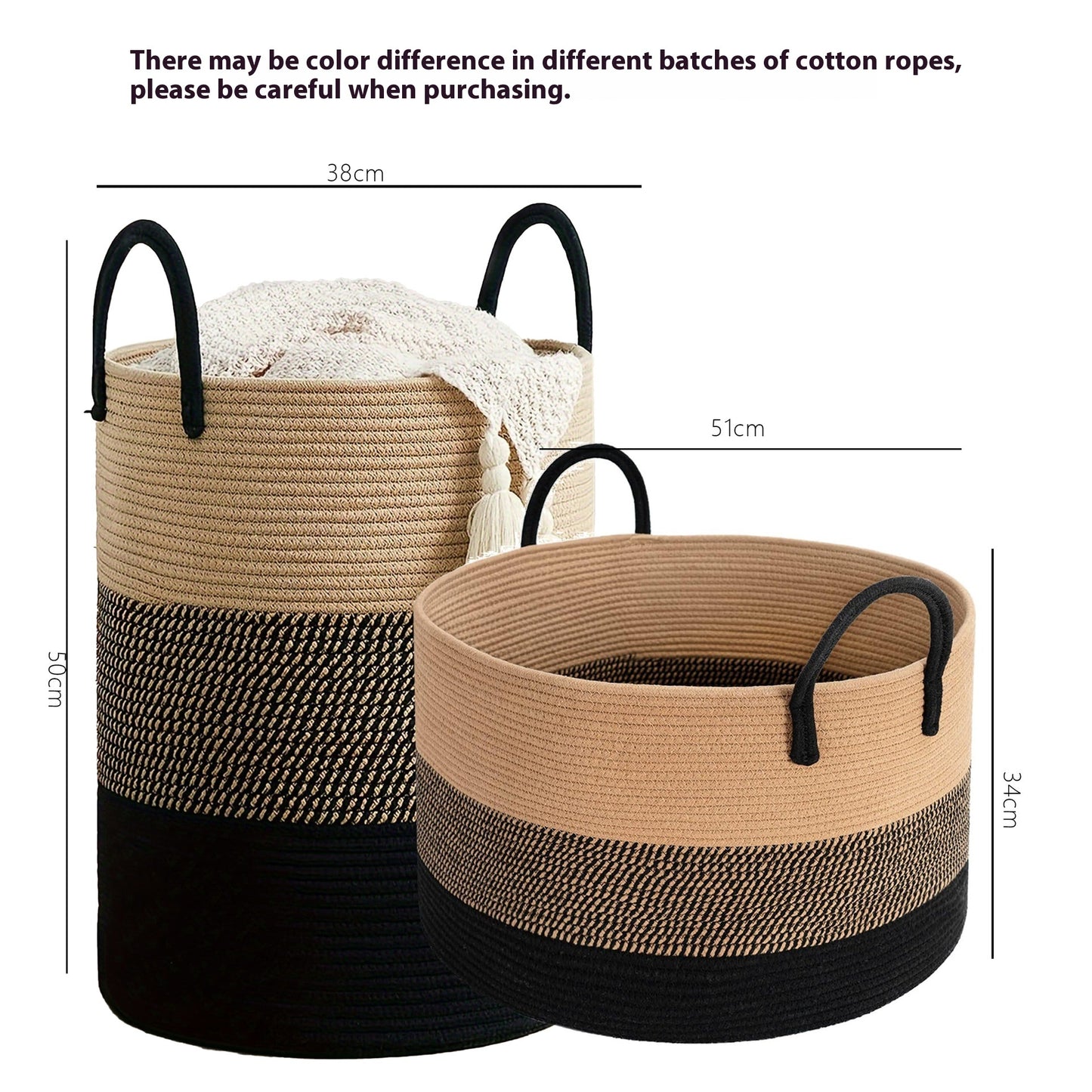 Cotton String Woven Storage Basket Storage Basket