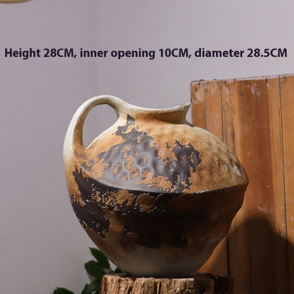 Modern Minimalist Stoneware Ceramic Vase Decoration