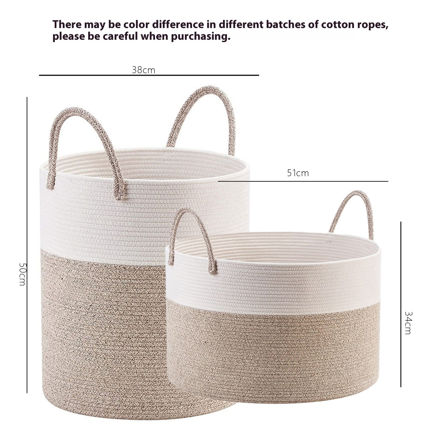 Cotton String Woven Storage Basket Storage Basket