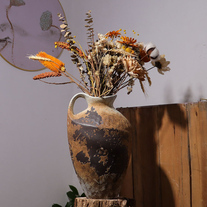 Modern Minimalist Stoneware Ceramic Vase Decoration