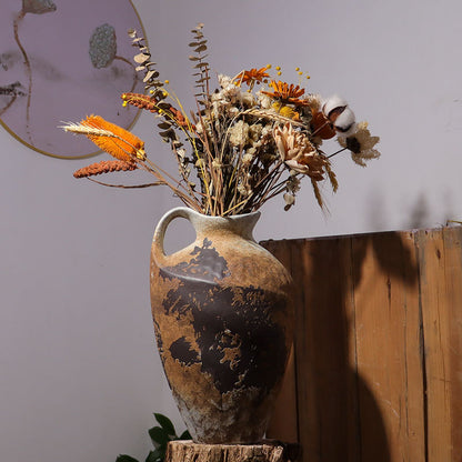 Modern Minimalist Stoneware Ceramic Vase Decoration