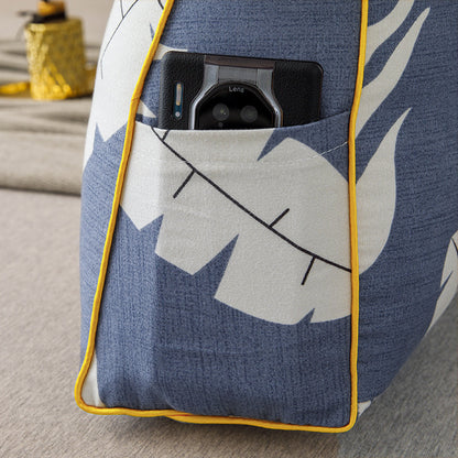 Bedside Backrest Pillow Soft Bag Triangle Cushion Pillow