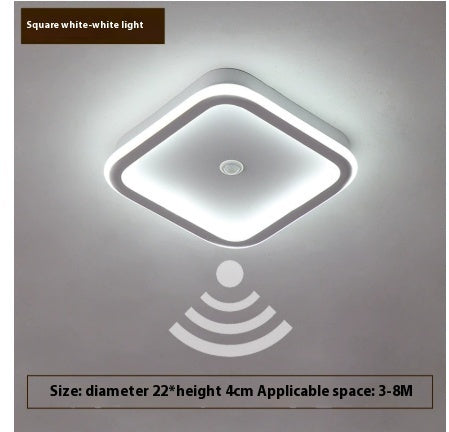 Infrared Sensor Lamp Led Aisle Light Corridor Light Staircase Light-controlled Ceiling Lamp