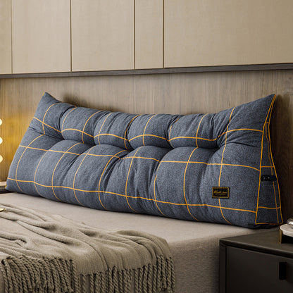 Bedside Backrest Pillow Soft Bag Triangle Cushion Pillow